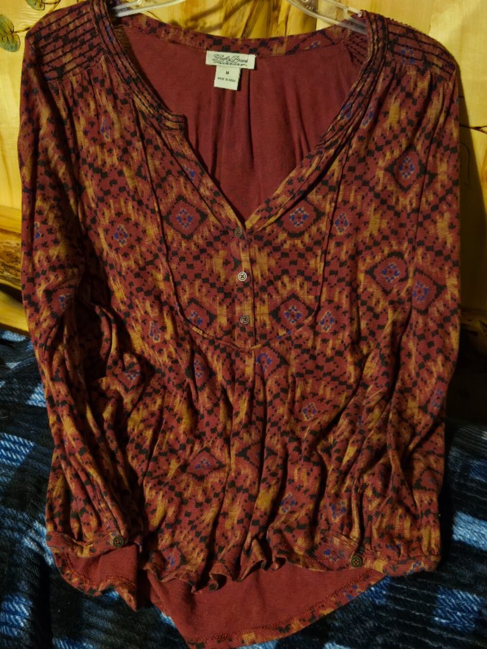Lucky Brand Top Size M  EUC